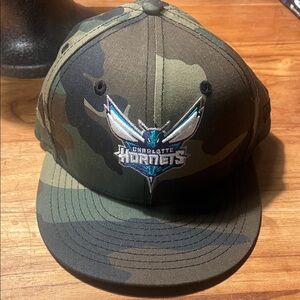 9fifty kids Camo Charlotte Hornets cap